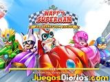 Happy superman racing 